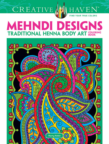 DVR Creative Haven® Coloring Book: Mehndi Designs