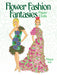 Flower Fashion Fantasies Paper Dolls