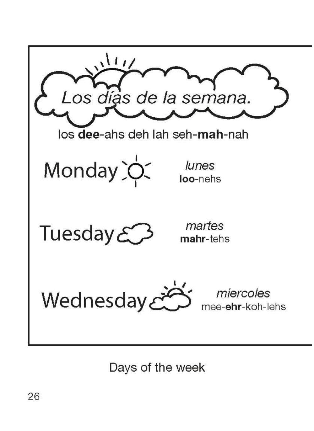 DVR Color & Learn: Easy Spanish Phrases For Kids