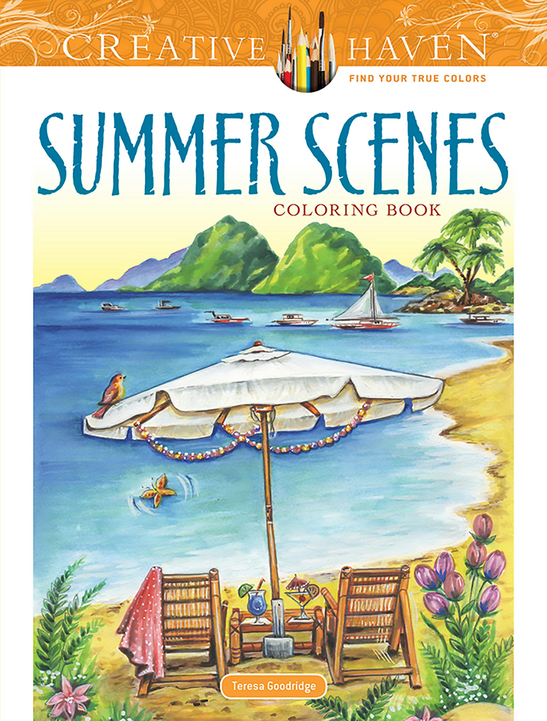 DVR Creative Haven® Coloring Book: Summer Scenes