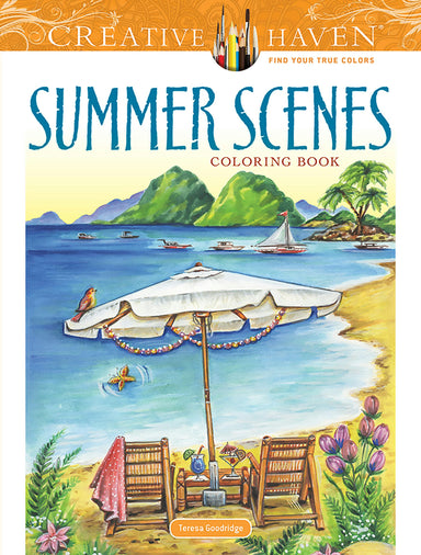 DVR Creative Haven® Coloring Book: Summer Scenes