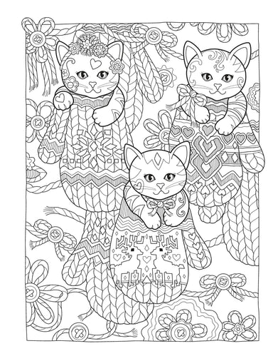 DVR Creative Haven® Coloring Book: Creative Kittens