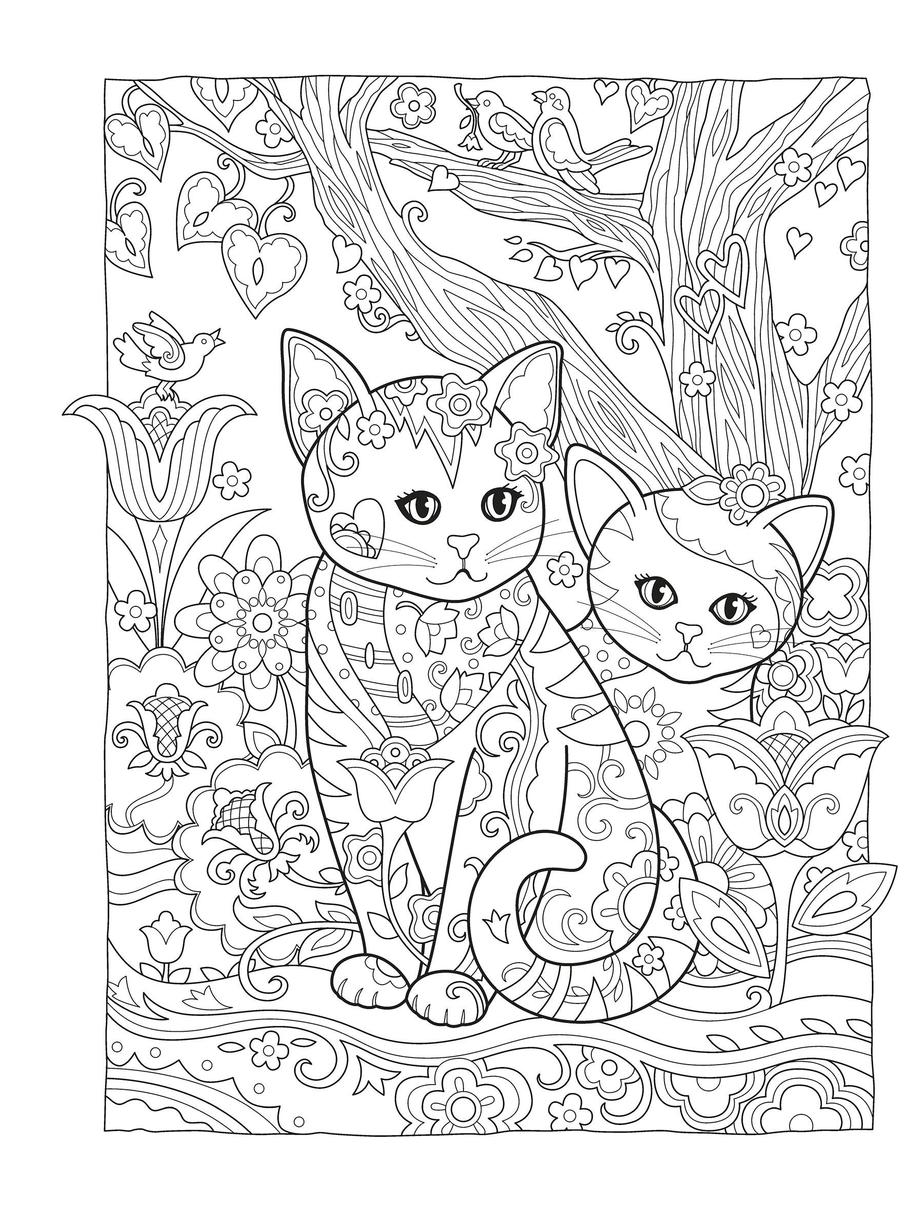 DVR Creative Haven® Coloring Book: Creative Kittens