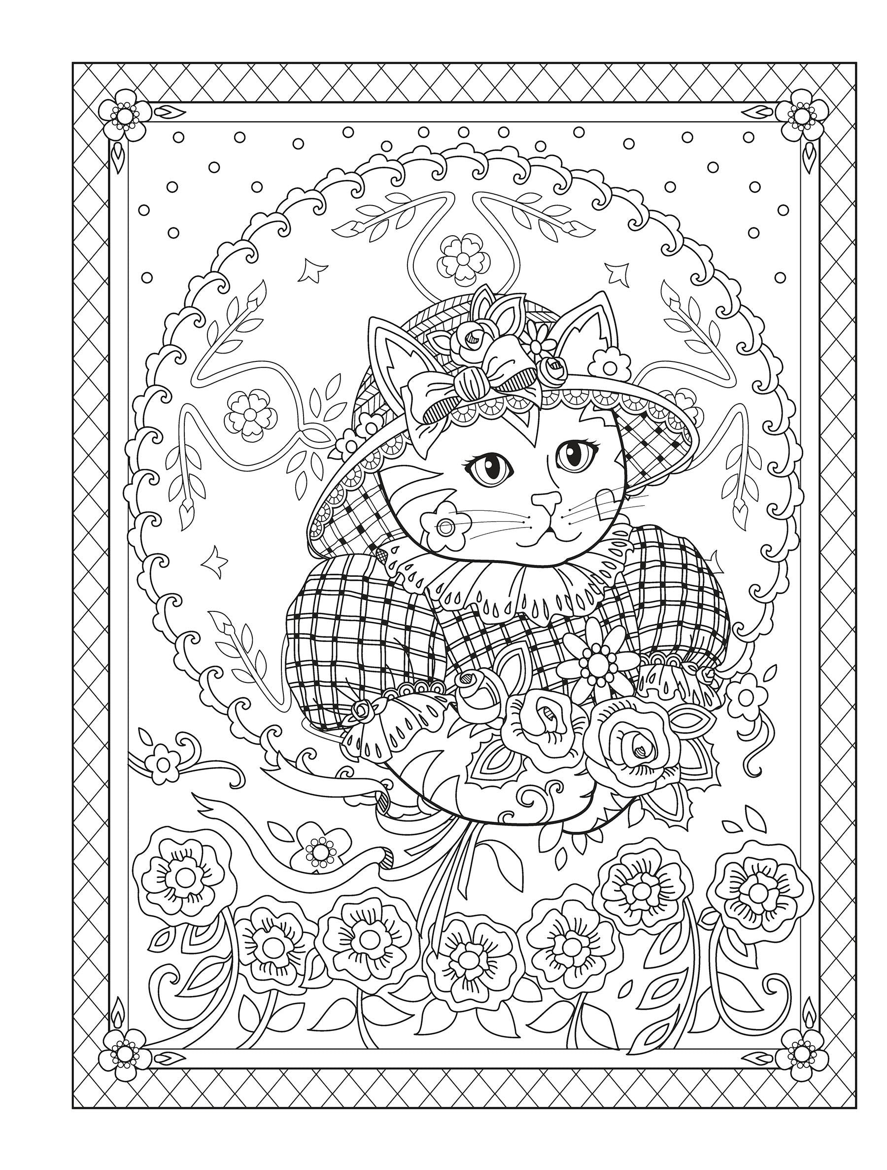 DVR Creative Haven® Coloring Book: Creative Kittens