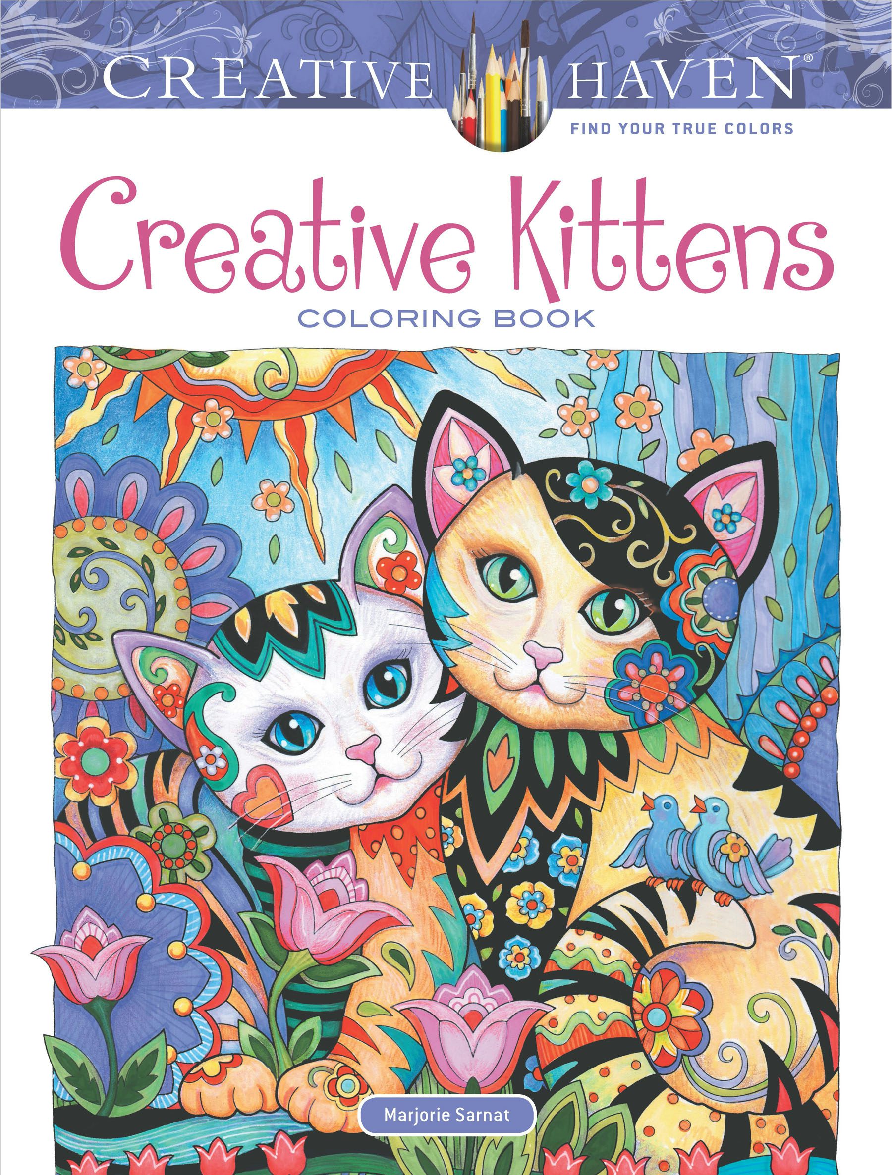 DVR Creative Haven® Coloring Book: Creative Kittens