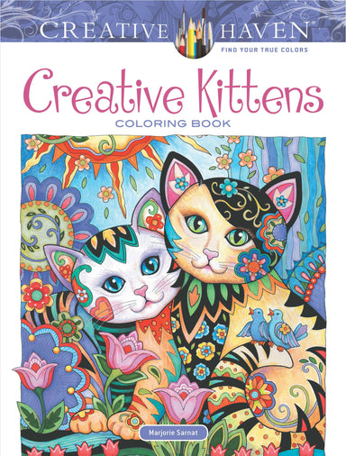 DVR Creative Haven® Coloring Book: Creative Kittens