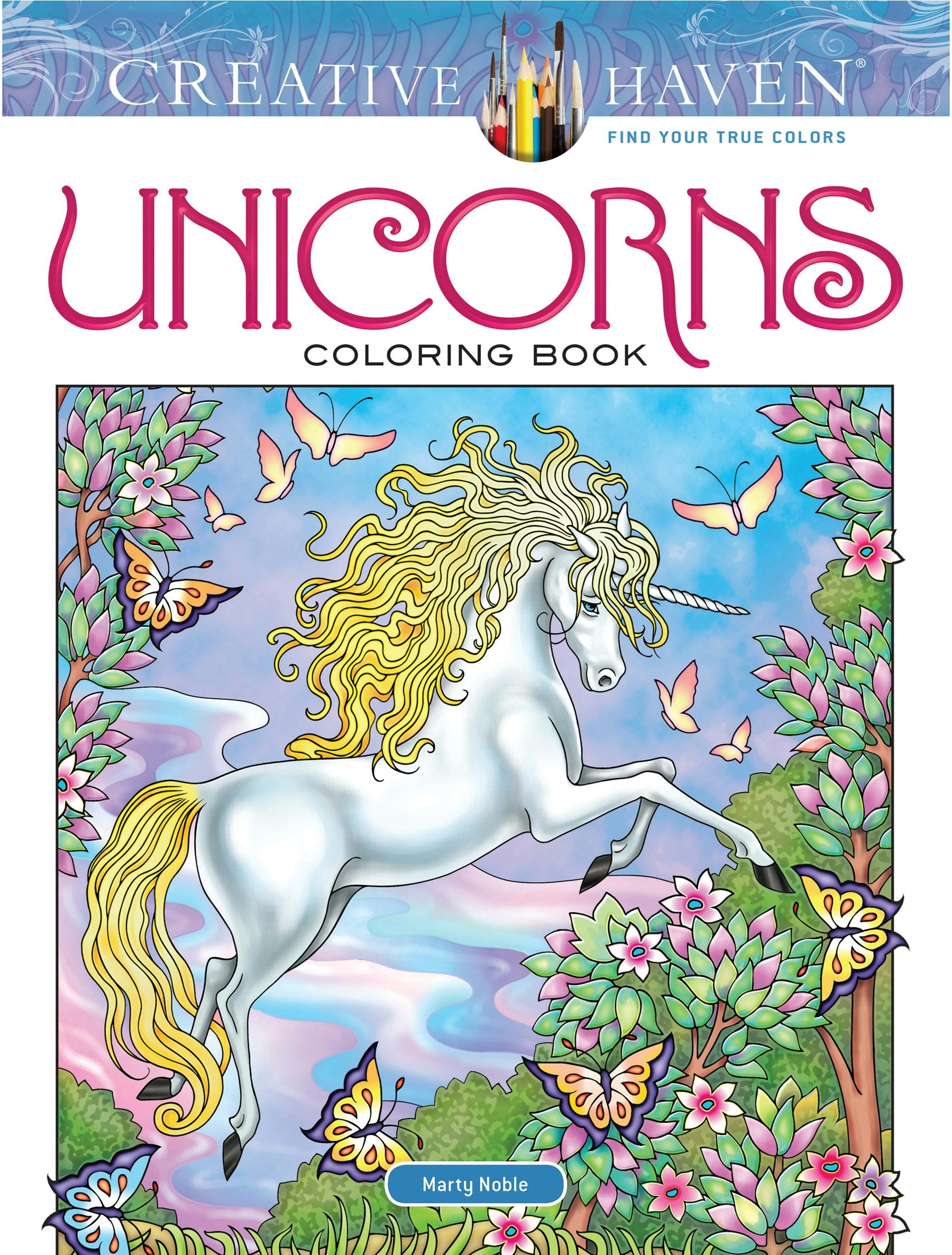 DVR Creative Haven® Coloring Book: Unicorns