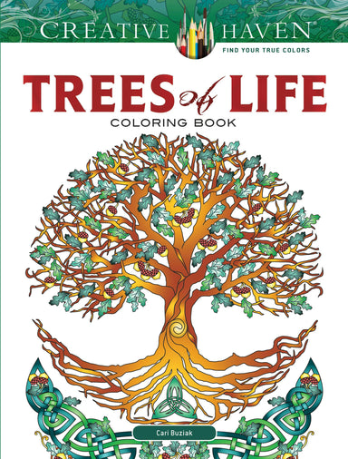 DVR Creative Haven® Coloring Book: Trees of Life