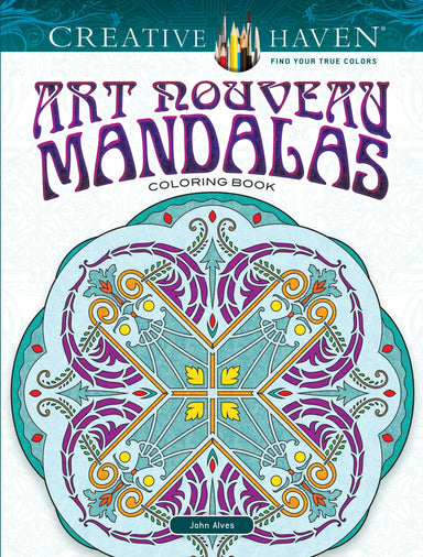 DVR Creative Haven® Coloring Book: Art Nouveau Mandalas