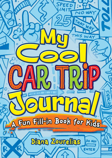 DVR My Cool Car Trip Journal - A Fun Fill In Book for Kids