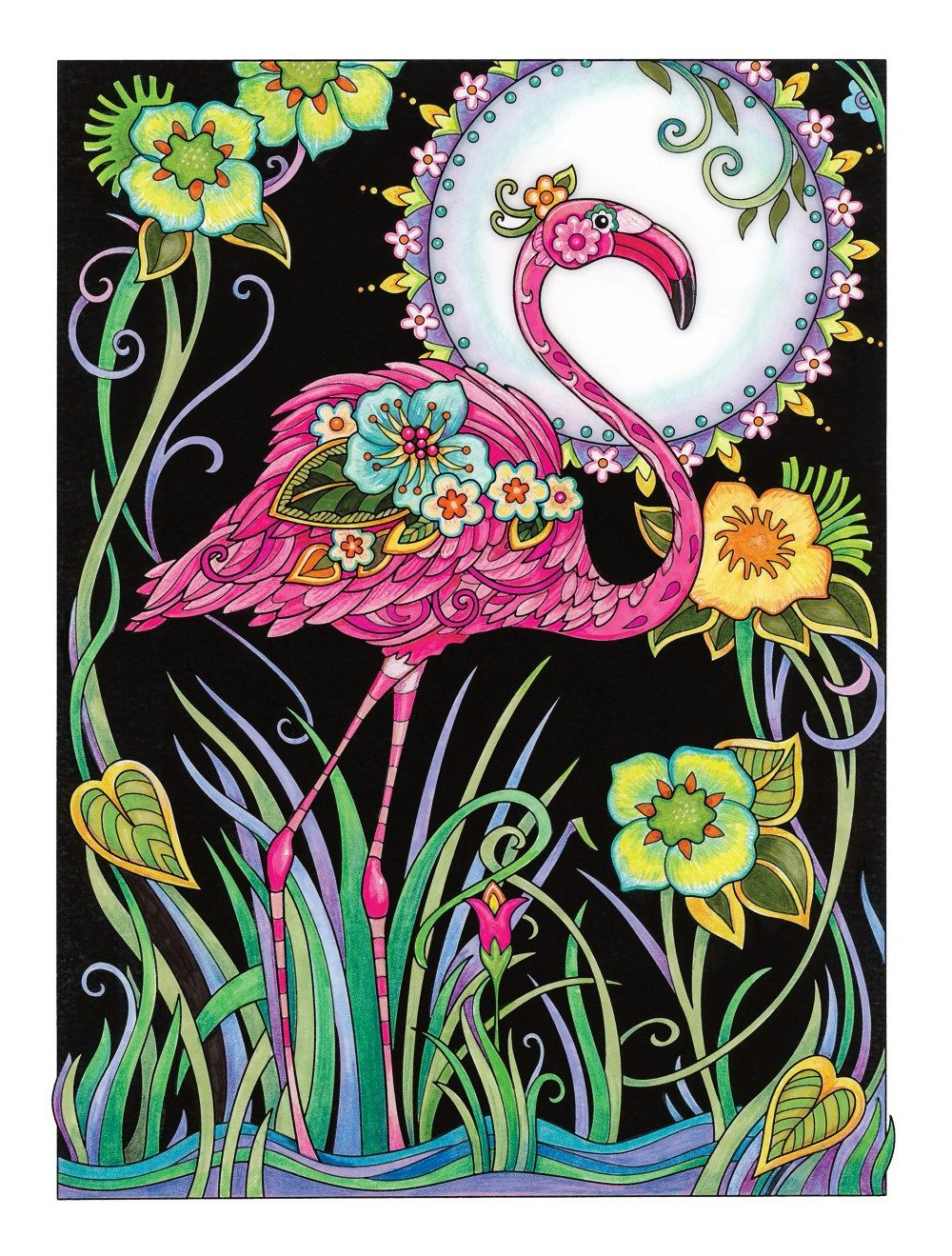 DVR Creative Haven® Coloring Book: Birds & Blossoms