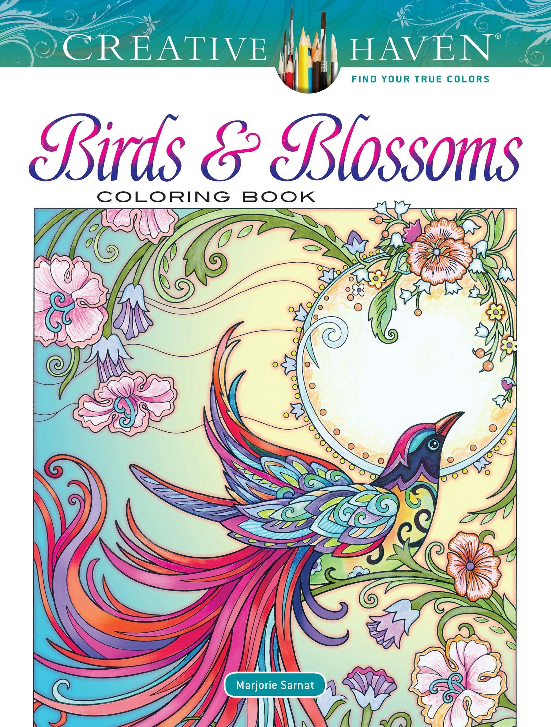 DVR Creative Haven® Coloring Book: Birds & Blossoms