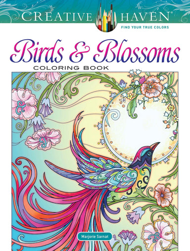 DVR Creative Haven® Coloring Book: Birds & Blossoms