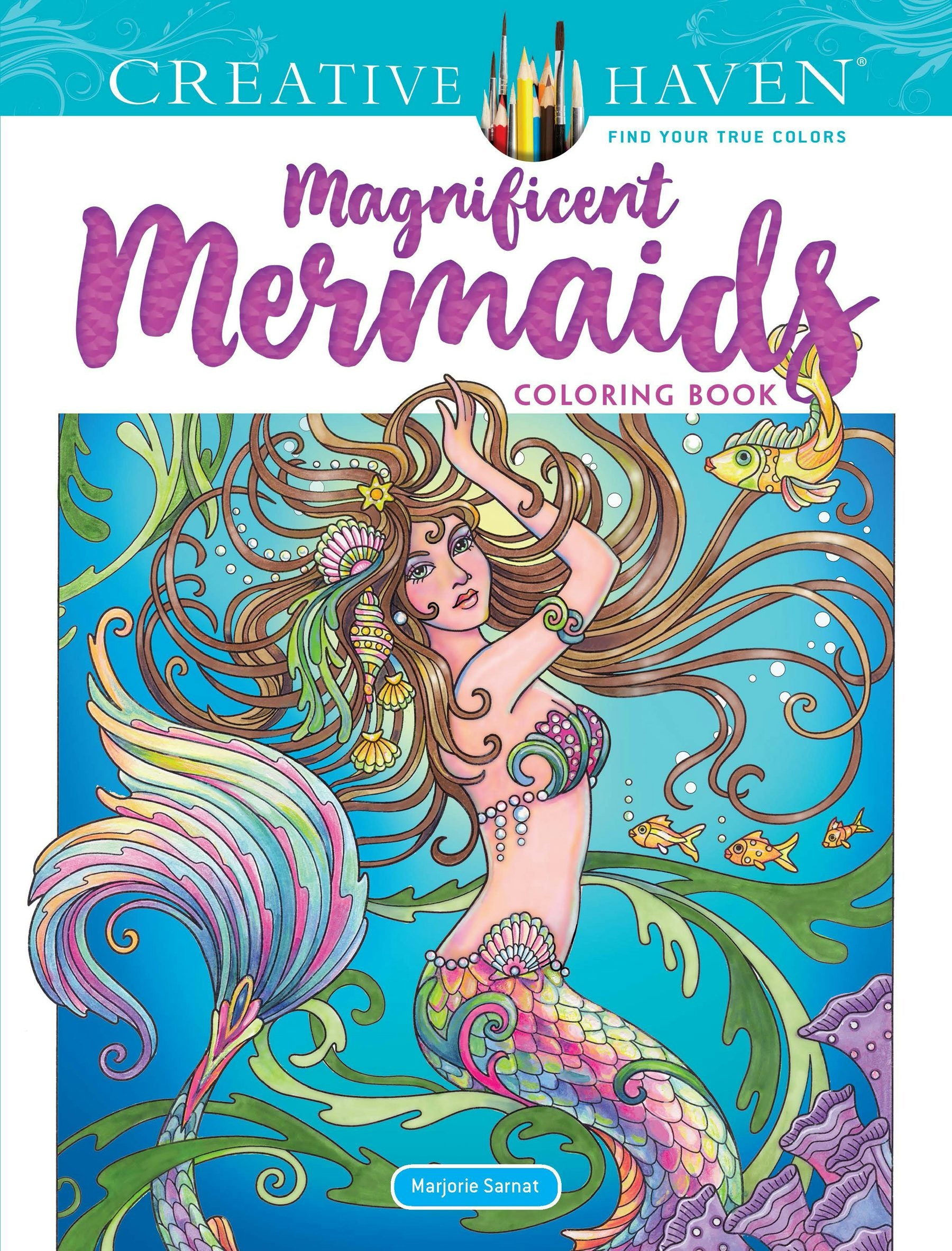 DVR Creative Haven® Coloring Books: Magnificent Mermaids