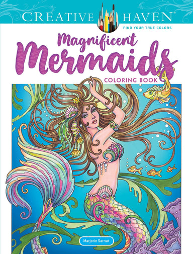 DVR Creative Haven® Coloring Books: Magnificent Mermaids