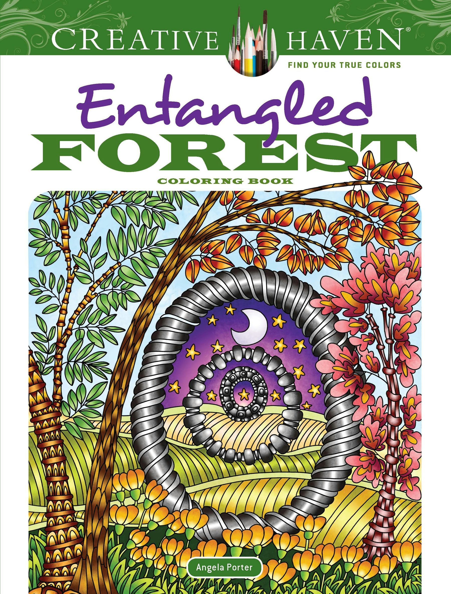DVR Creative Haven® Coloring Book: Entangled Forest