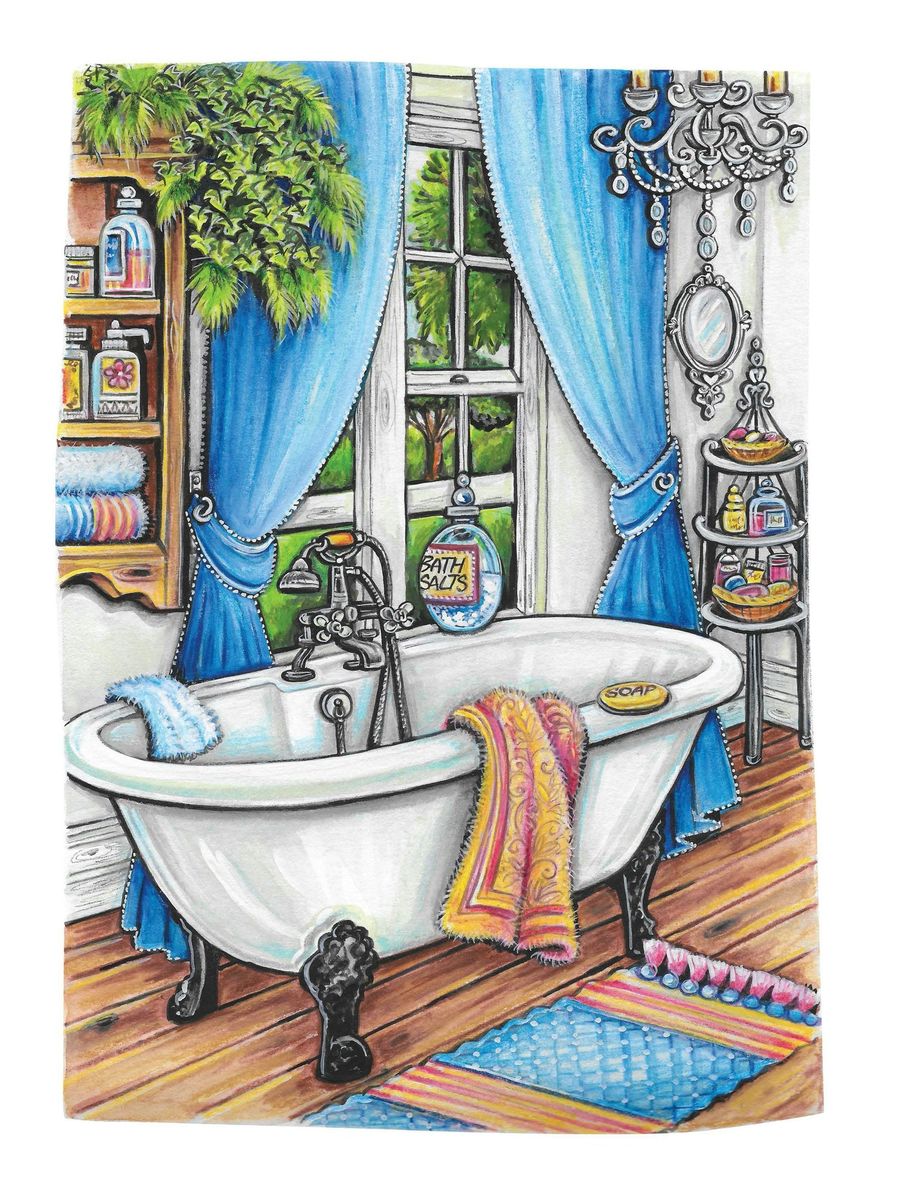 Creative Haven® Coloring Book: Home Sweet Home