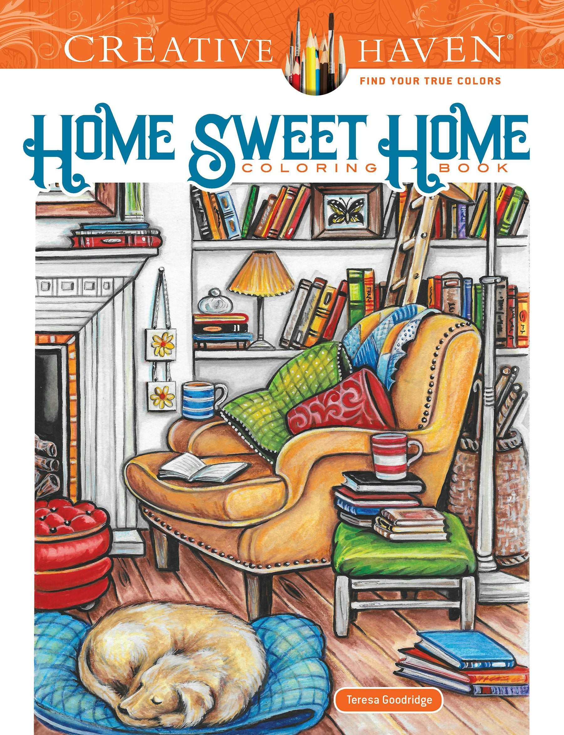 Creative Haven® Coloring Book: Home Sweet Home