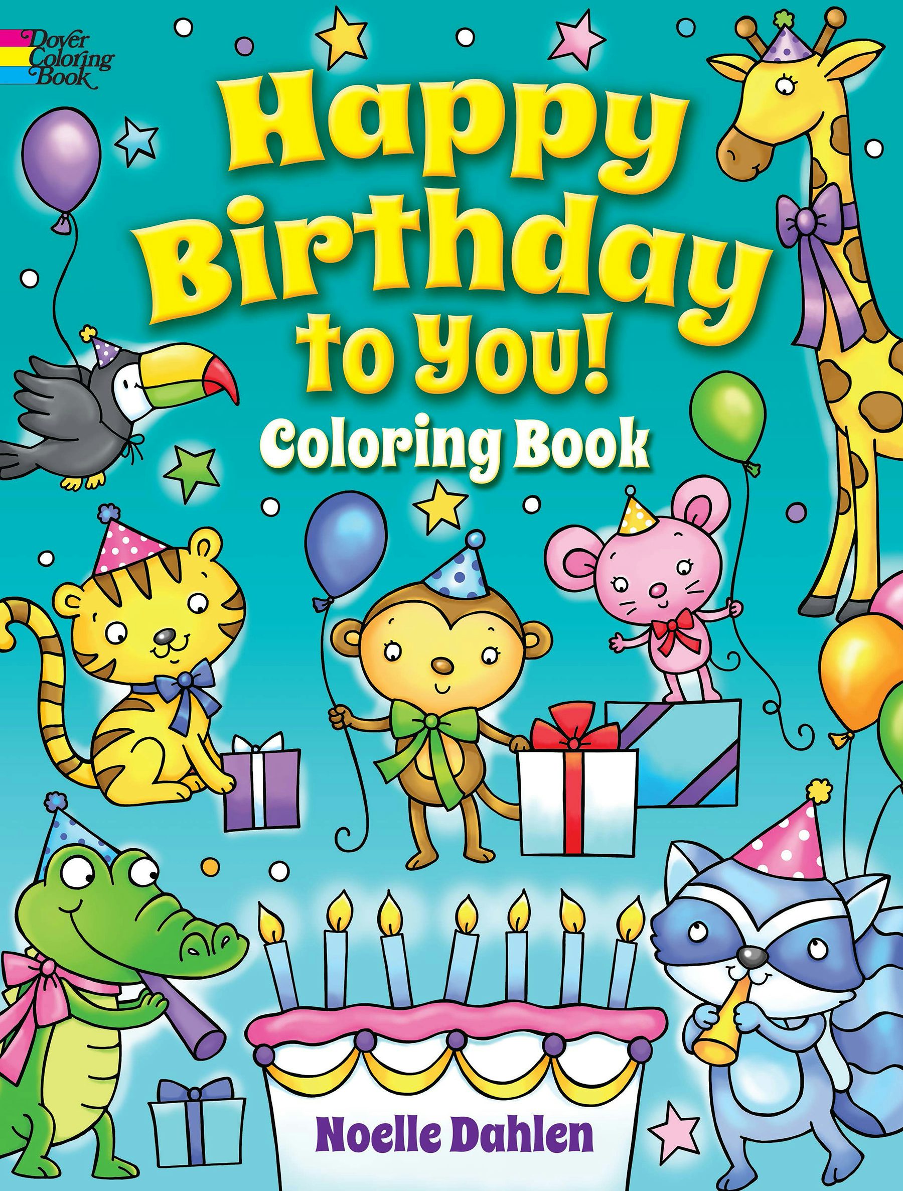 DVR Happy Birthday to You Coloring Book