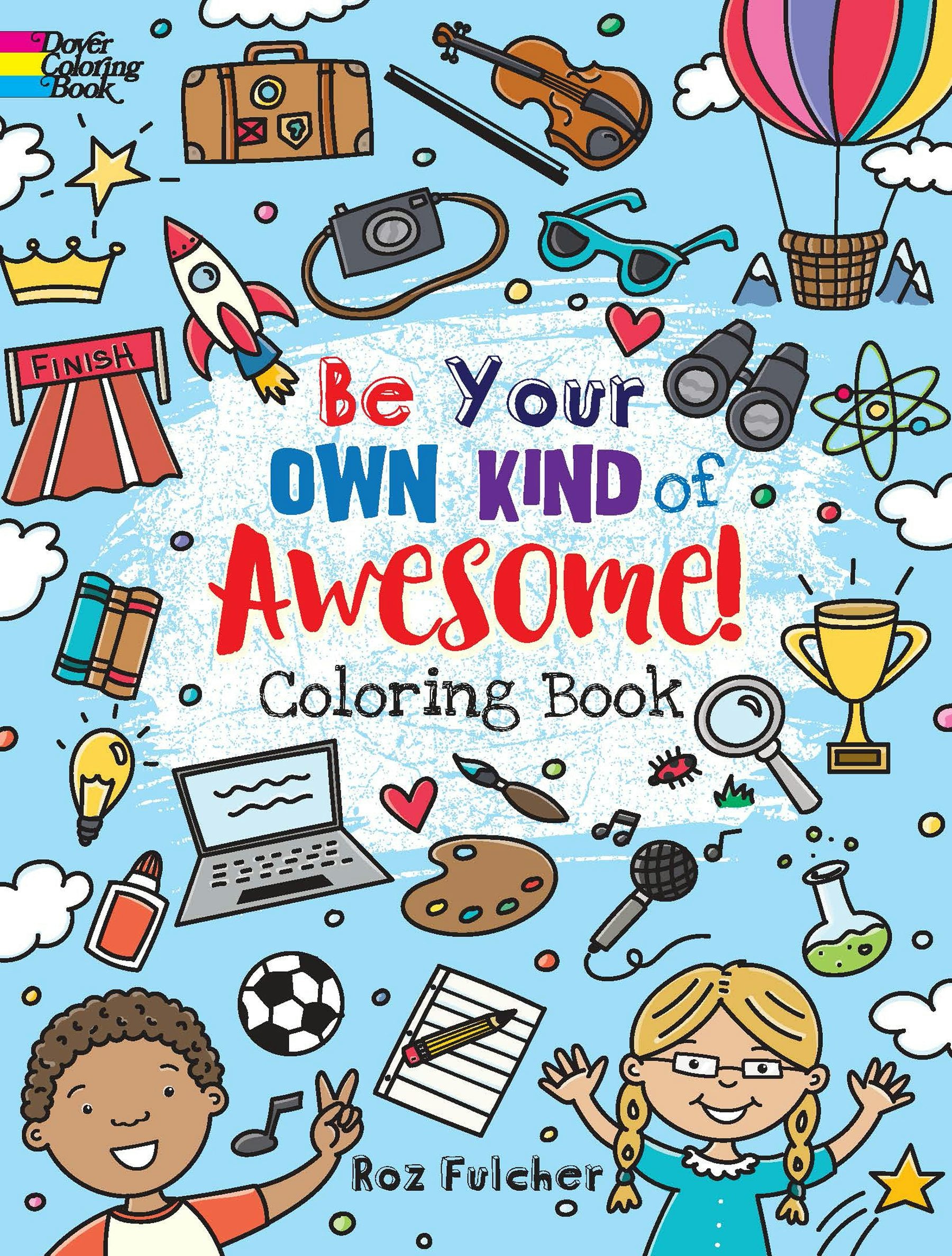 DVR Be Your Own Kind of Awesome Coloring Book