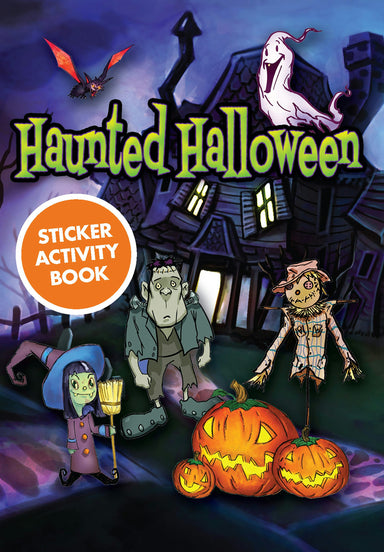DVR Haunted Halloween Sticker Activity Book