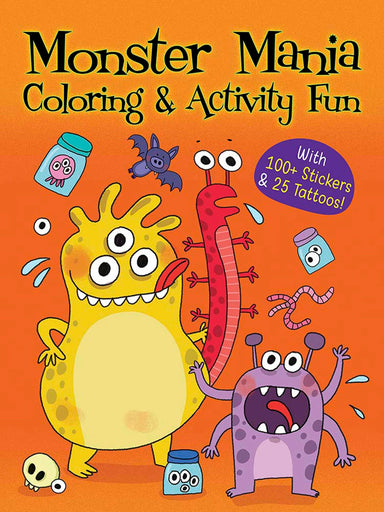 DVR Monster Mania Coloring and Activity Fun