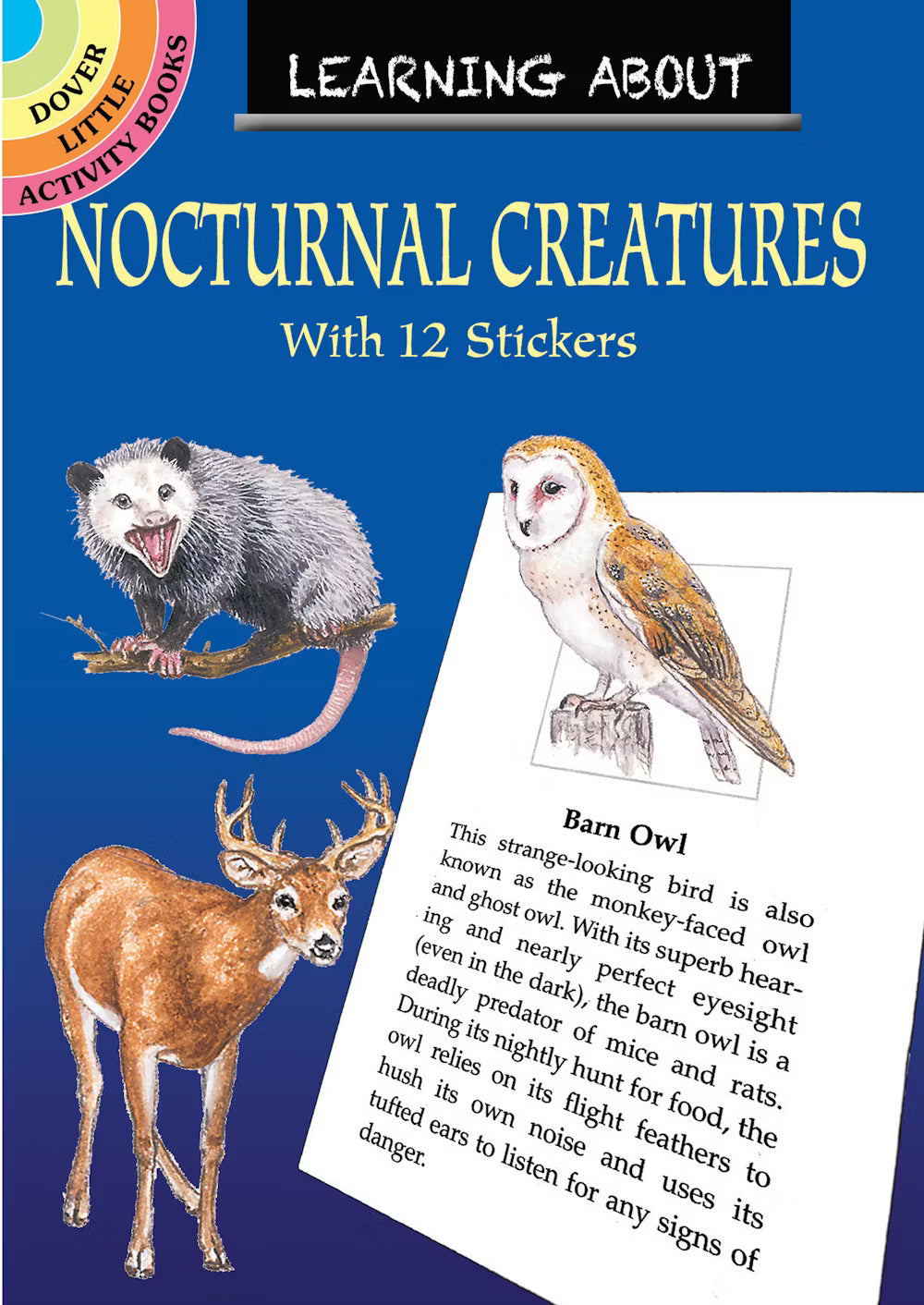Learning About Nocturnal Creatures Activity Book