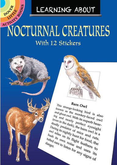 Learning About Nocturnal Creatures Activity Book
