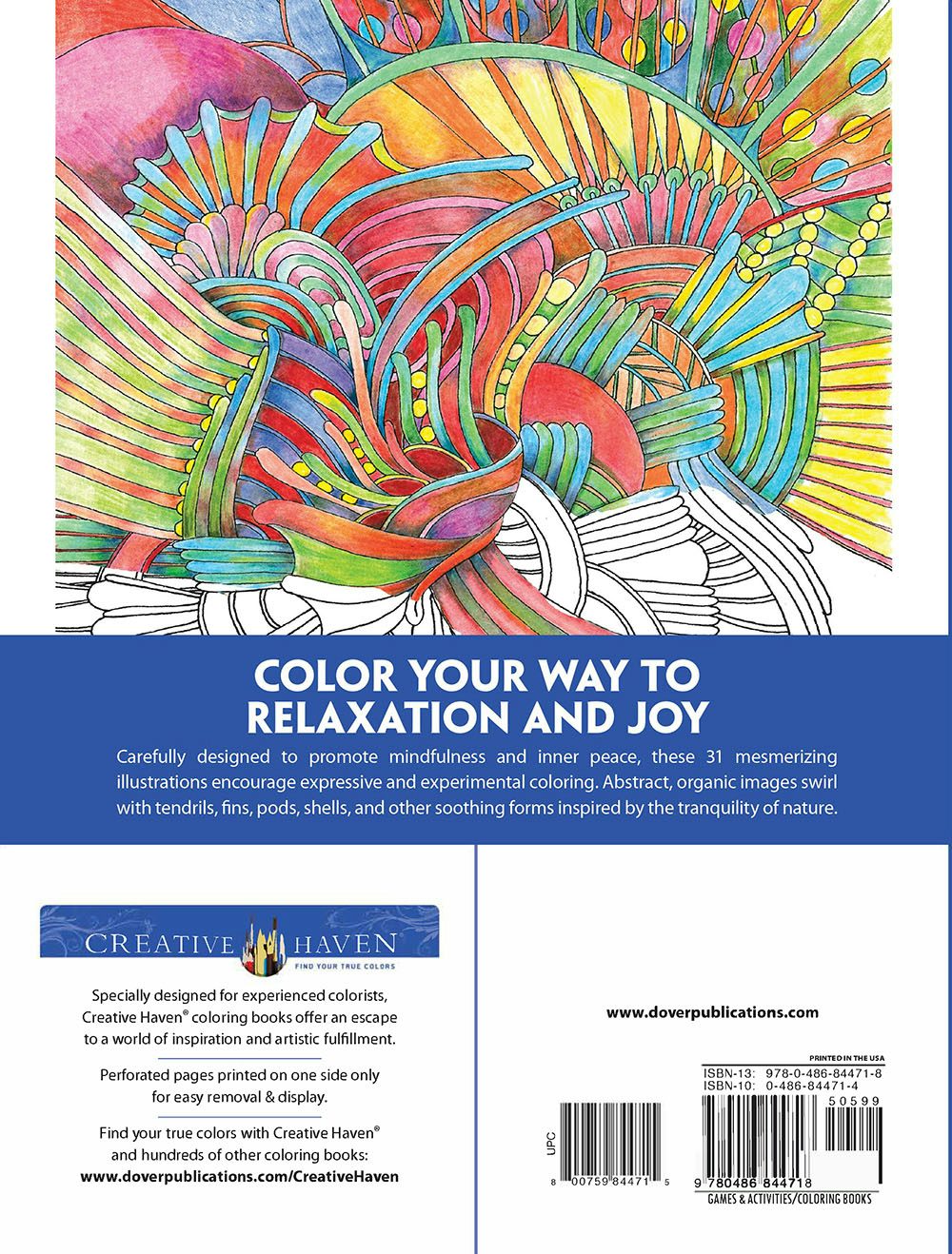 DVR Creative Haven® Coloring Book: Serenity