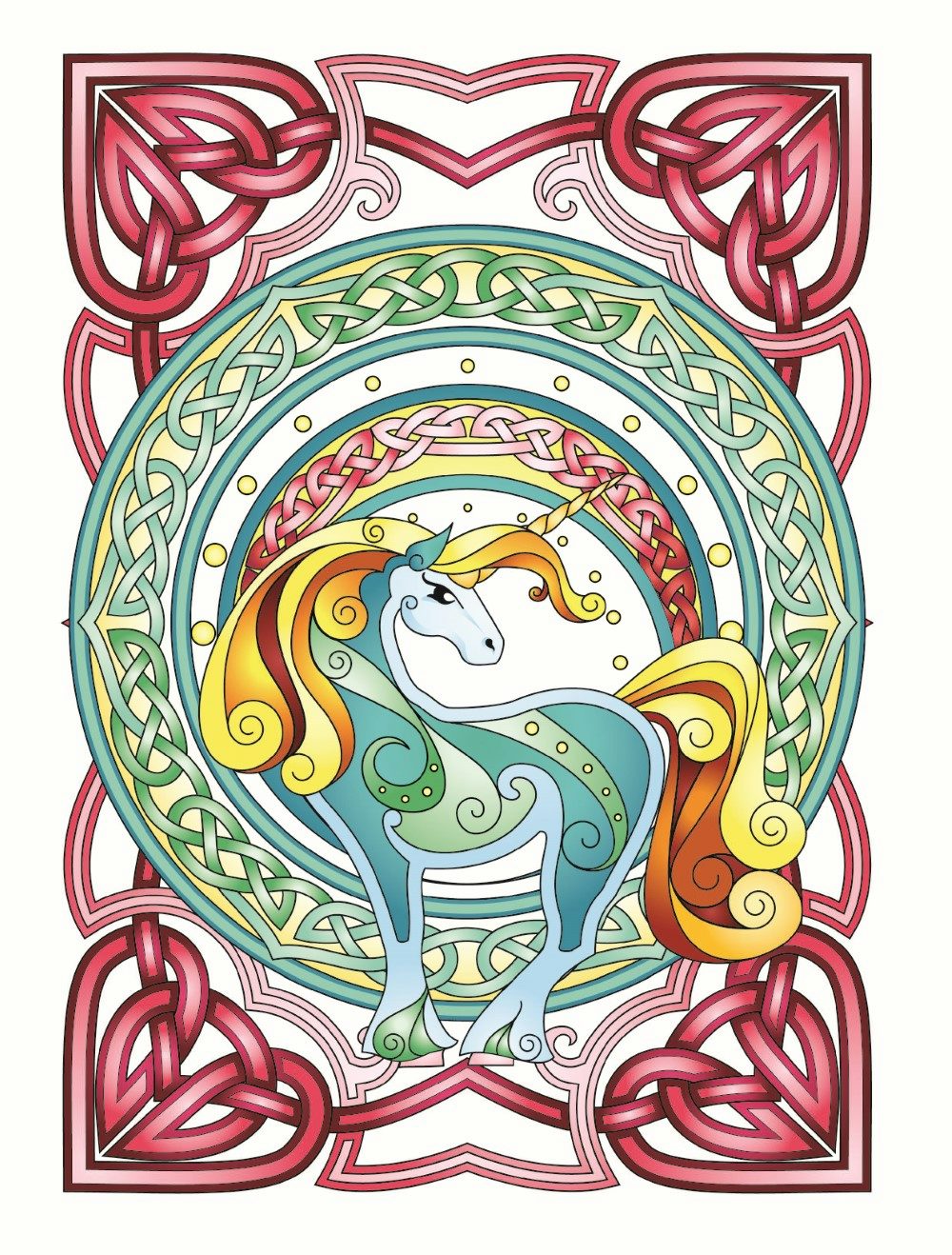 DVR Creative Haven® Coloring Book: Celtic Fantasy
