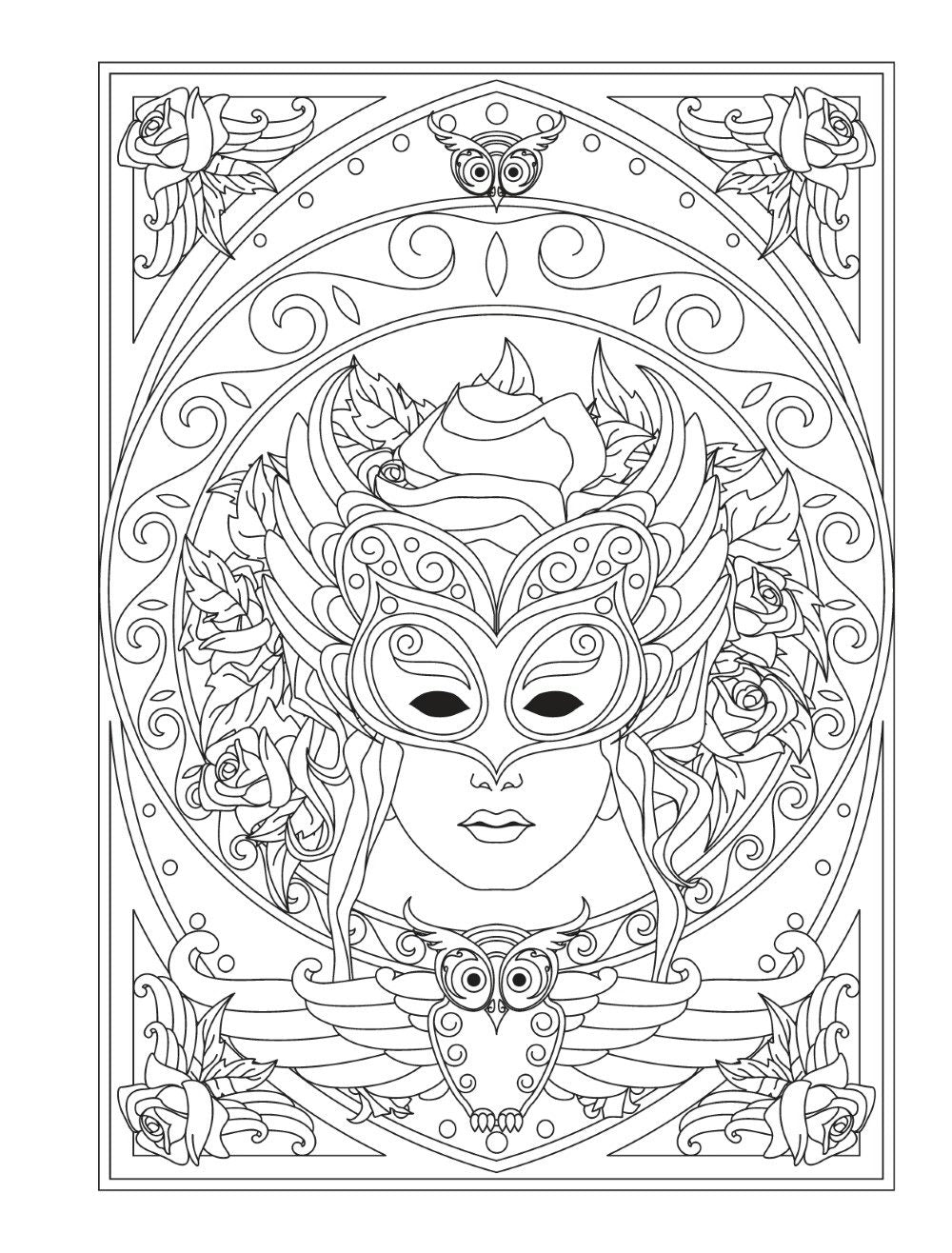 DVR Creative Haven® Coloring Book: Celtic Fantasy