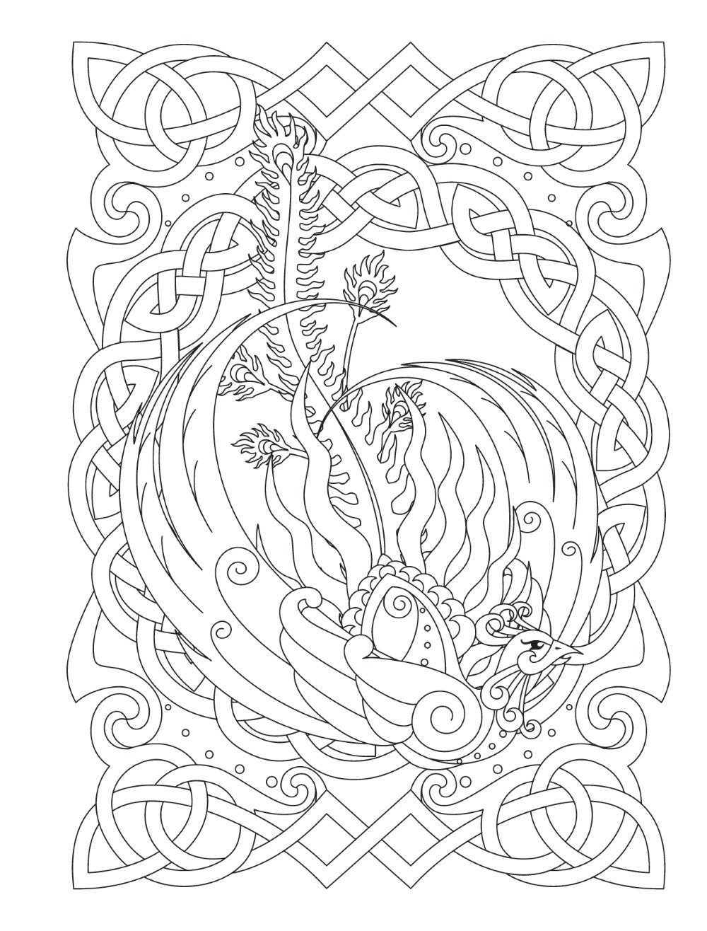 DVR Creative Haven® Coloring Book: Celtic Fantasy