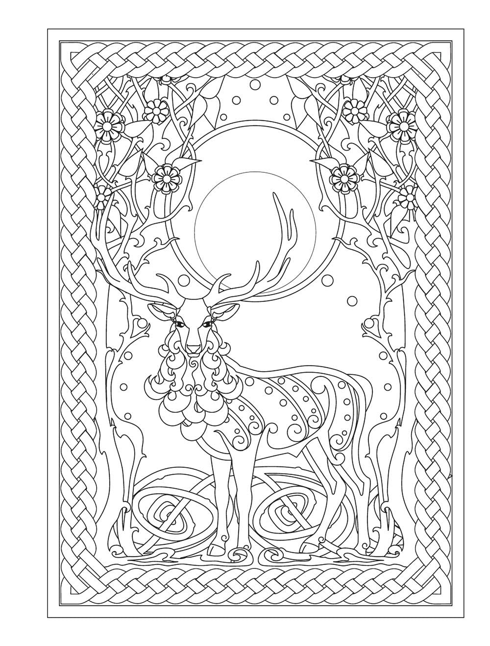 DVR Creative Haven® Coloring Book: Celtic Fantasy