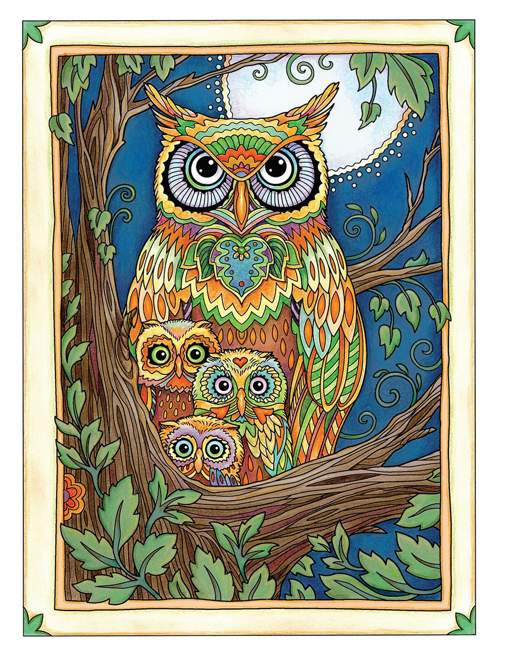 DVR Creative Haven® Coloring Book: Wondrous Wildlife