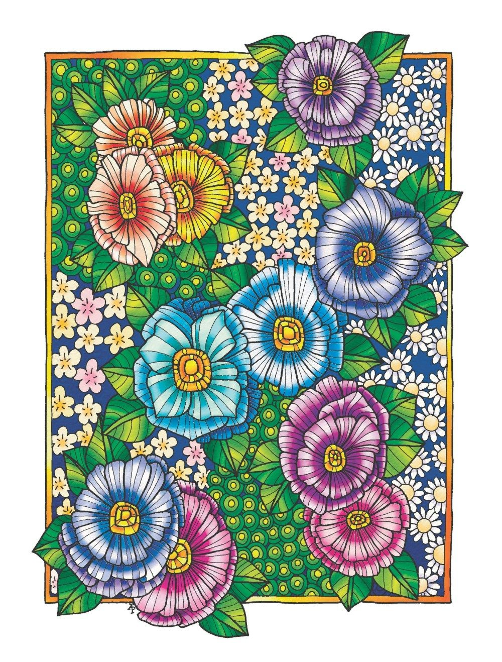 DVR Creative Haven® Coloring Book: Entangled Gardens