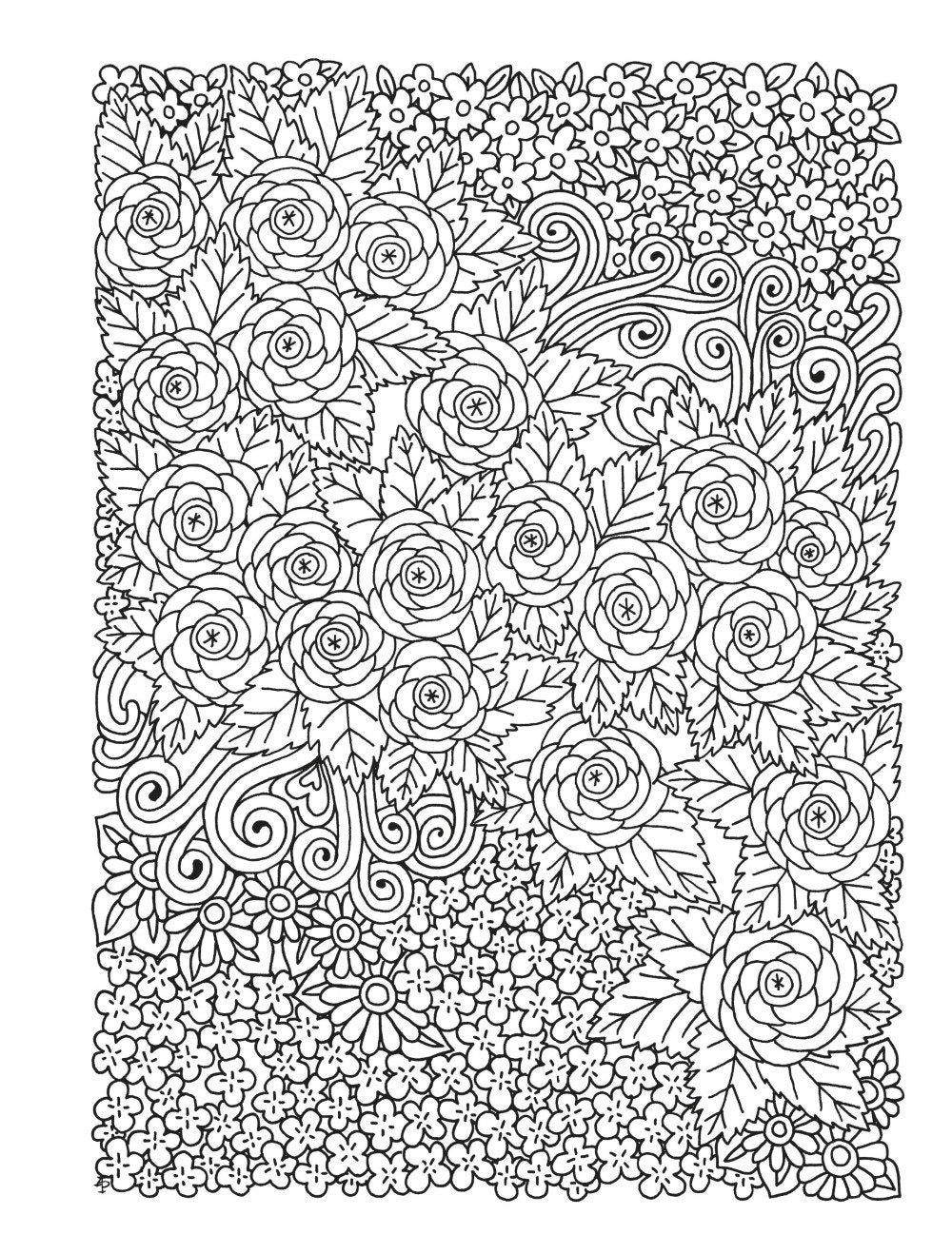 DVR Creative Haven® Coloring Book: Entangled Gardens