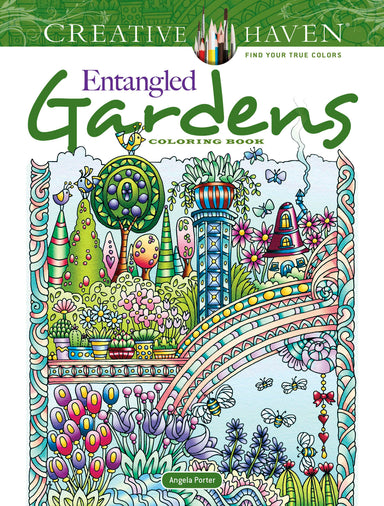 DVR Creative Haven® Coloring Book: Entangled Gardens