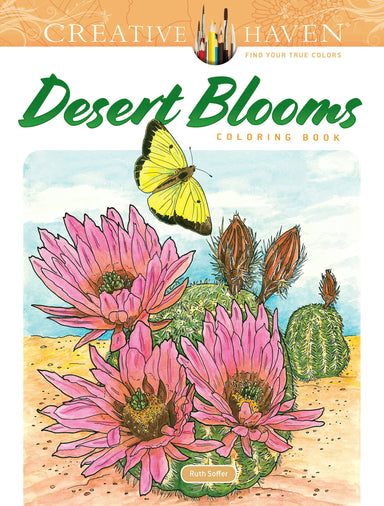 DVR Creative Haven® Coloring Book: Desert Blooms