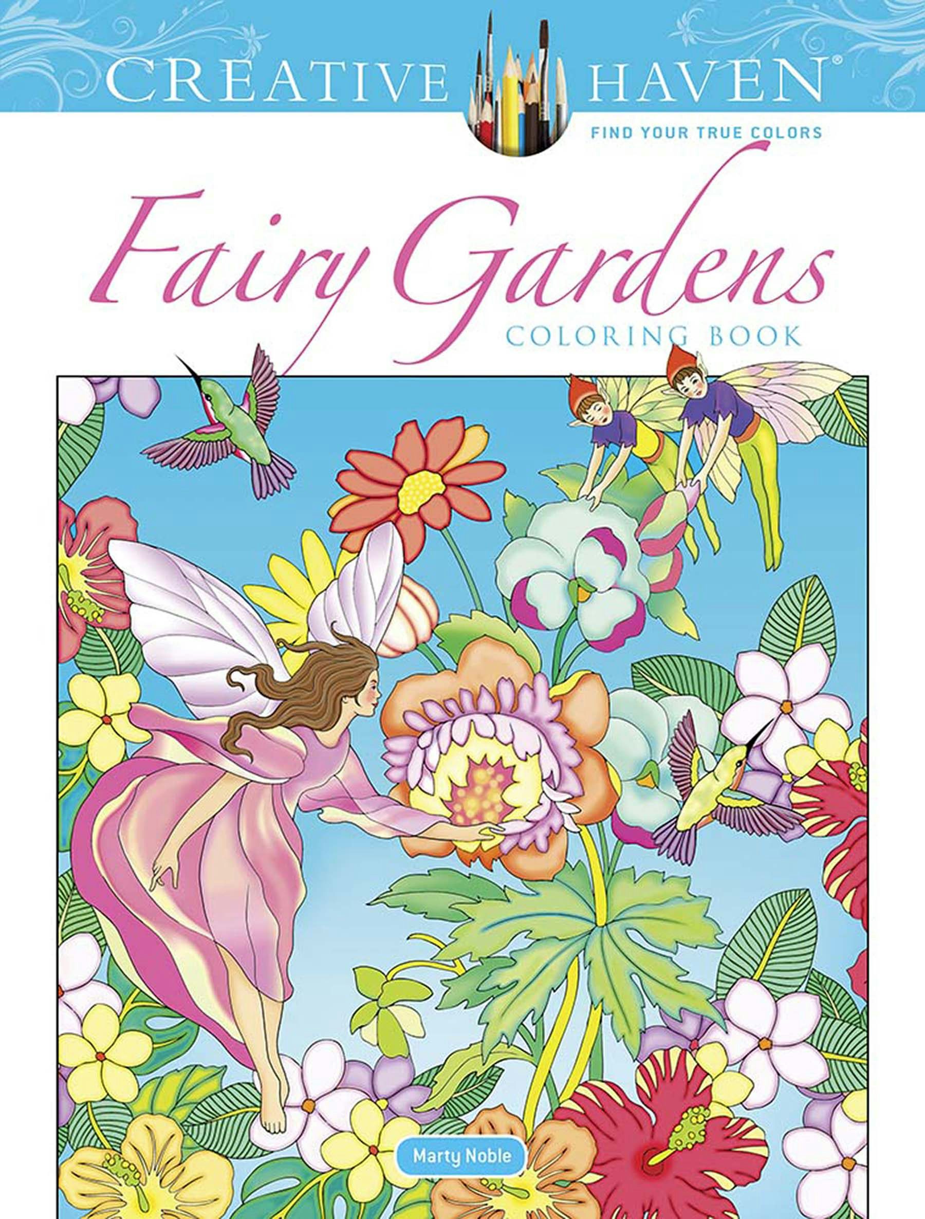 DVR Creative Haven® Coloring Book: Fairy Gardens