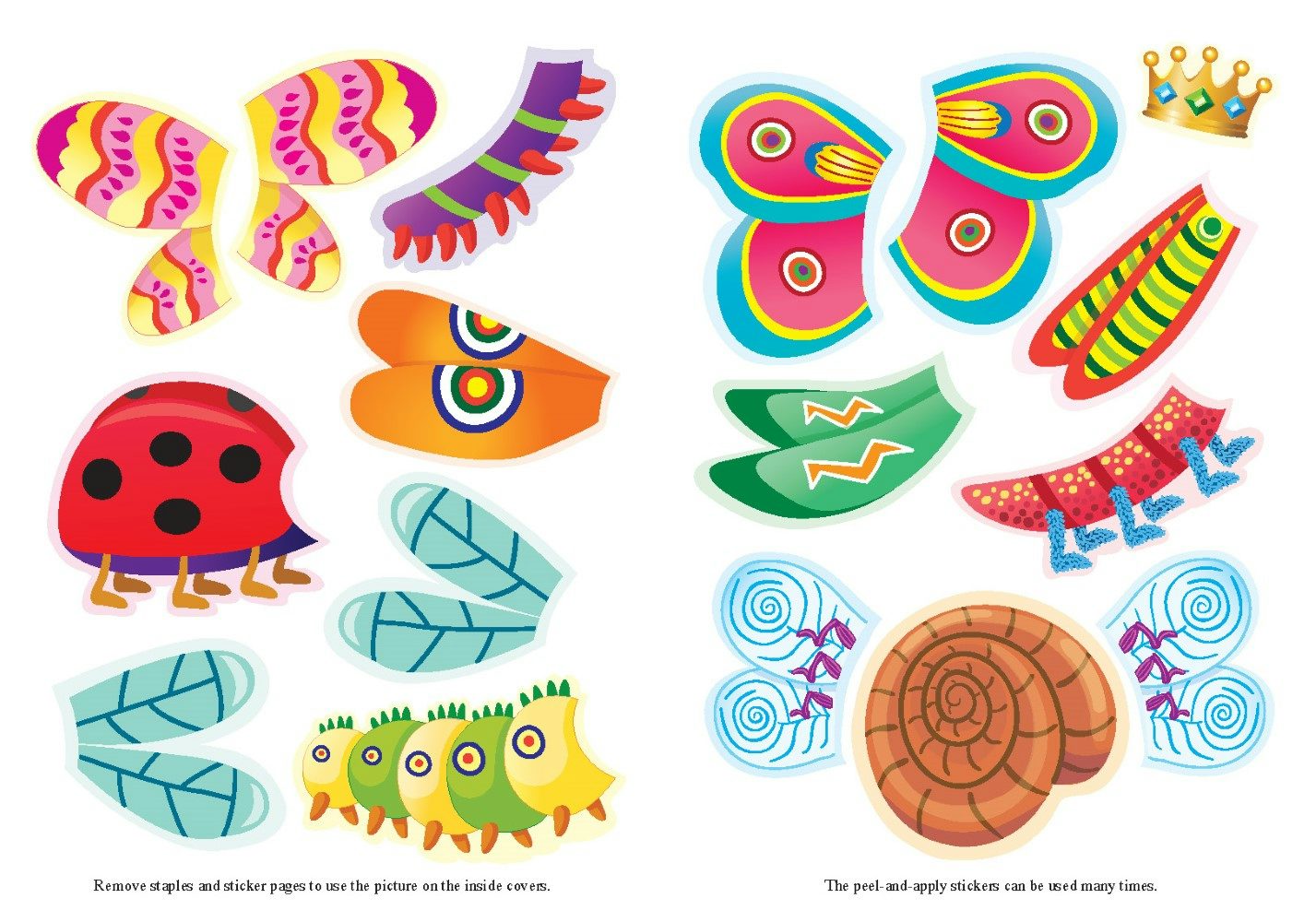 DVR Make Your Own Silly Bugs Sticker Activity Book