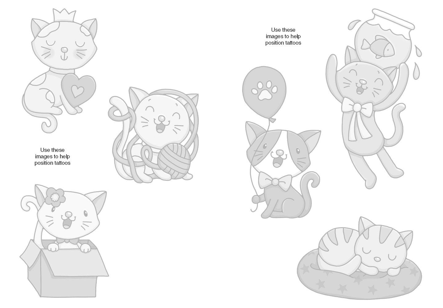 DVR Cute Cats Tattoos