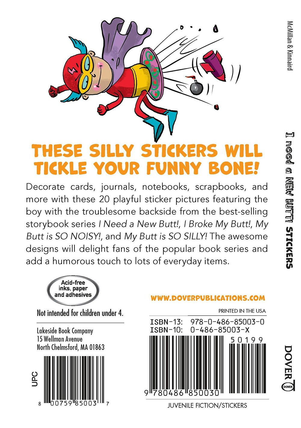 I Need a New Butt! Stickers