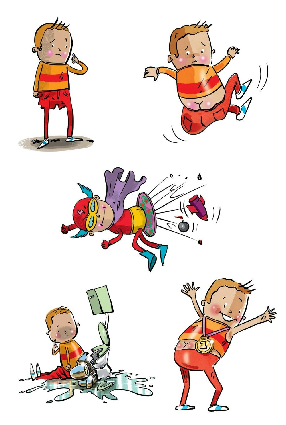 I Need a New Butt! Stickers