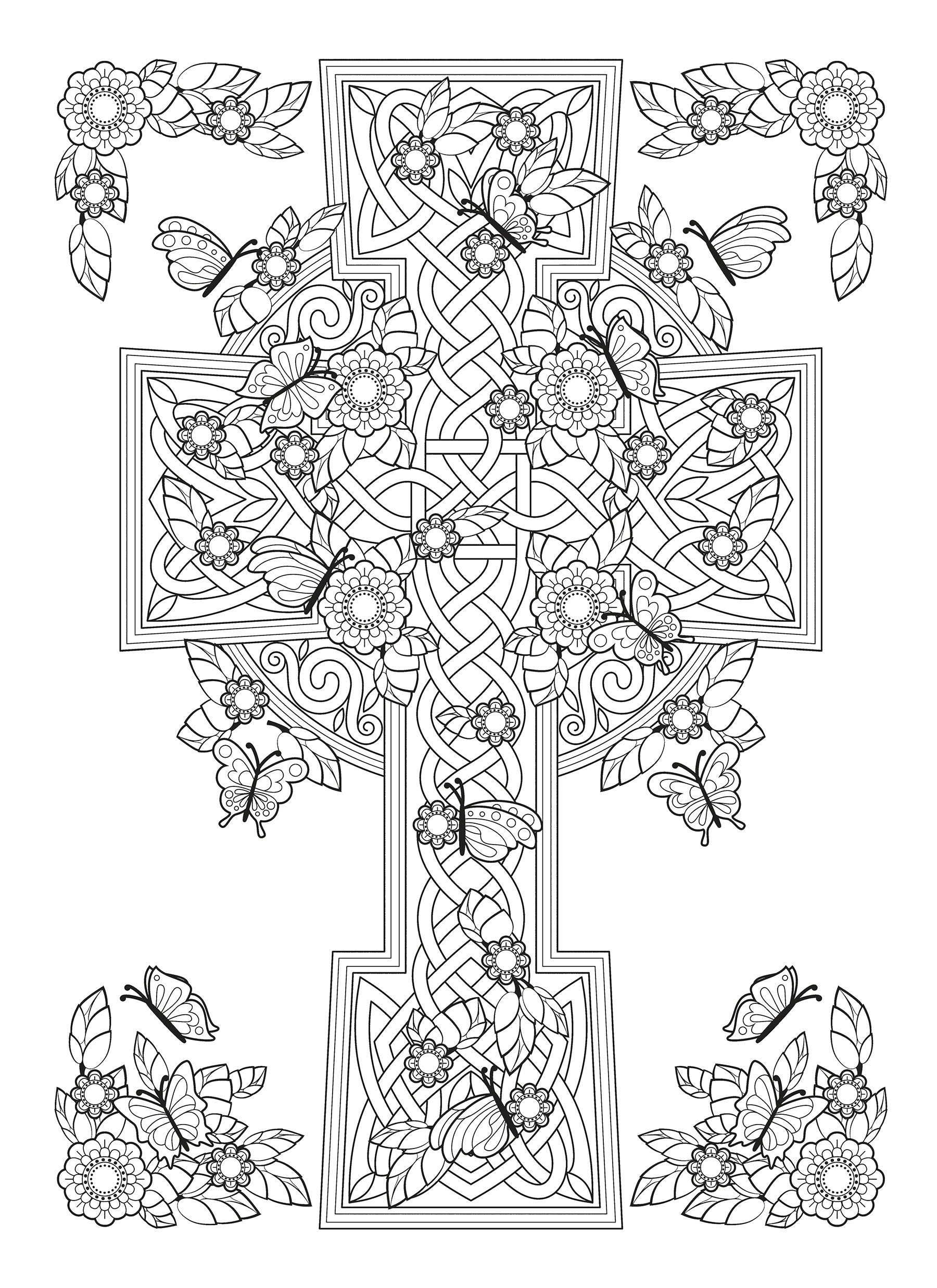 Creative Haven® Coloring Book: Celtic Nature Designs