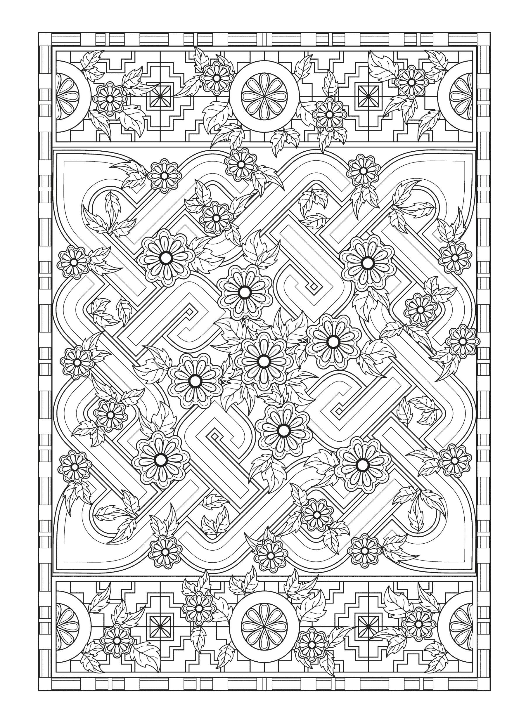 Creative Haven® Coloring Book: Celtic Nature Designs