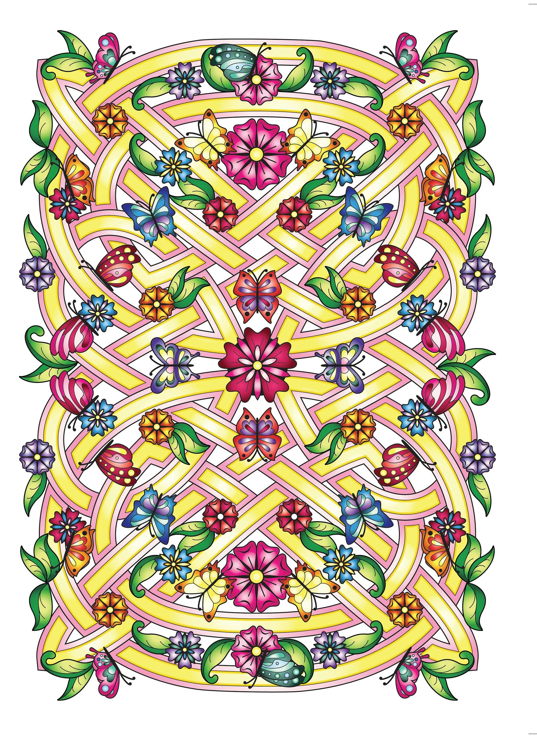 Creative Haven® Coloring Book: Celtic Nature Designs