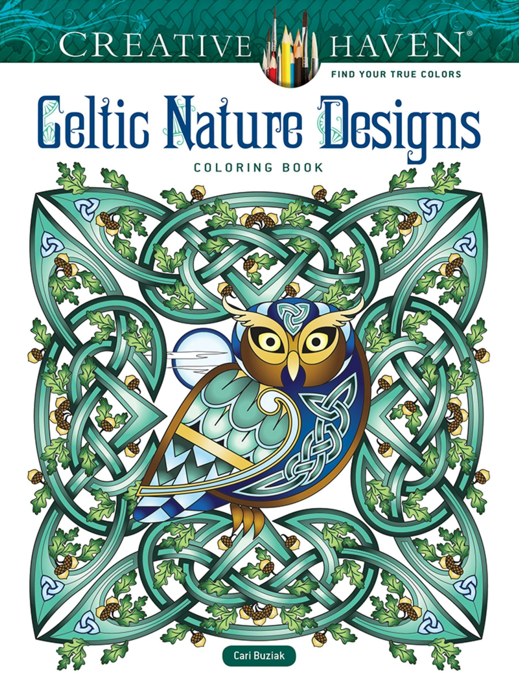Creative Haven® Coloring Book: Celtic Nature Designs
