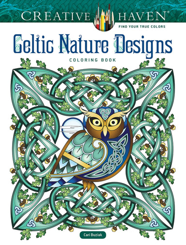 Creative Haven® Coloring Book: Celtic Nature Designs