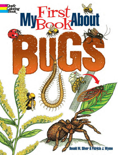 My First Book About Bugs - Coloring Book