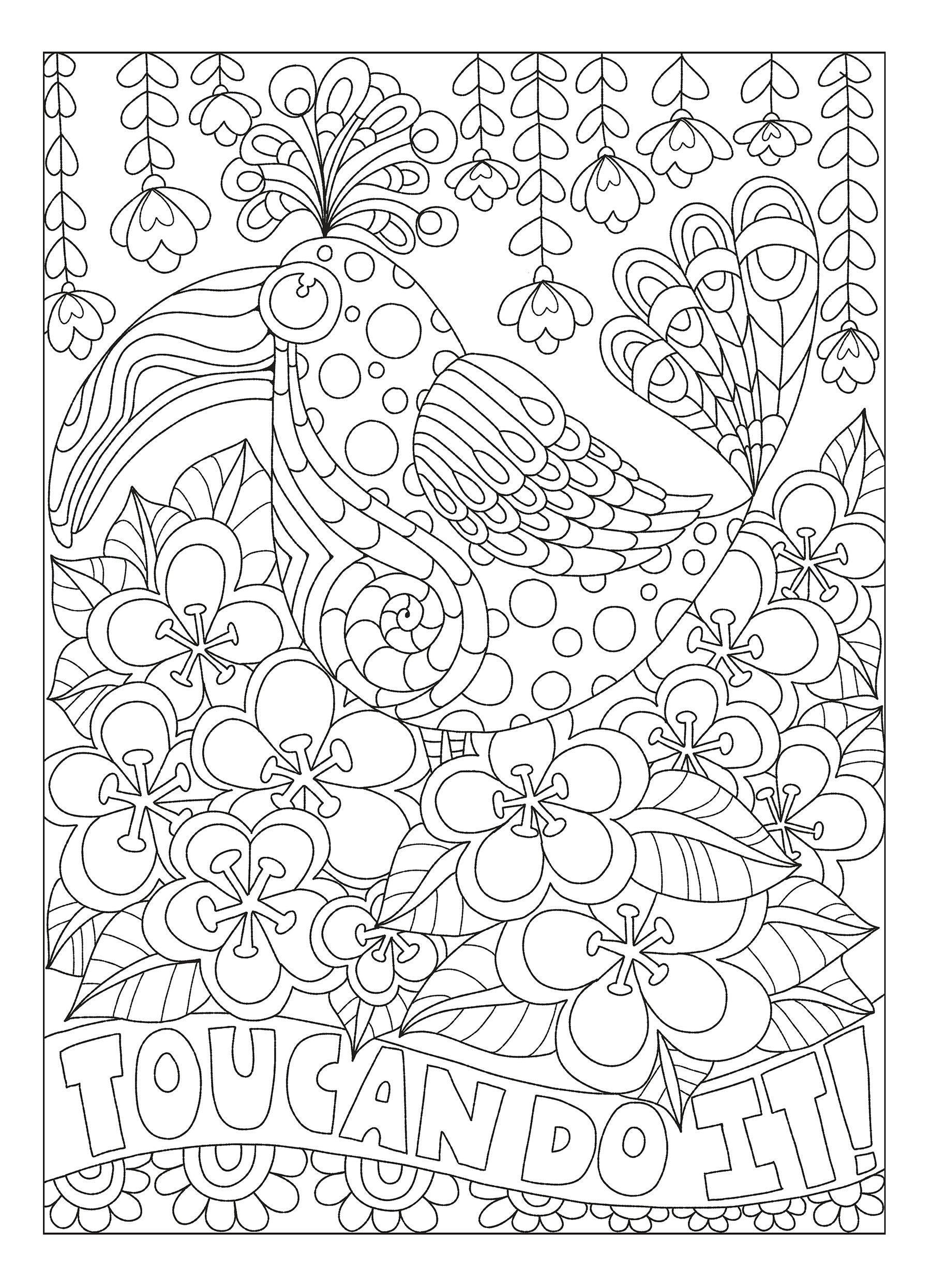 Creative Haven® Coloring Book: Fanciful Birds